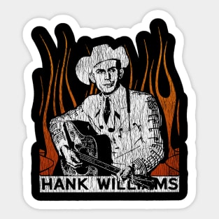 Hank Williams Vintage Sticker